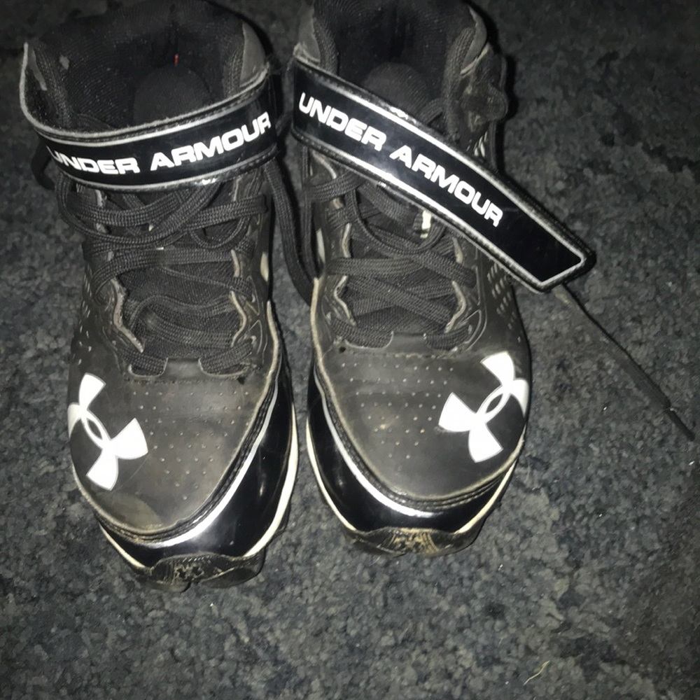 Under Armor spiked shoes
